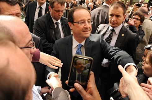 Mitterandův dědic Hollande