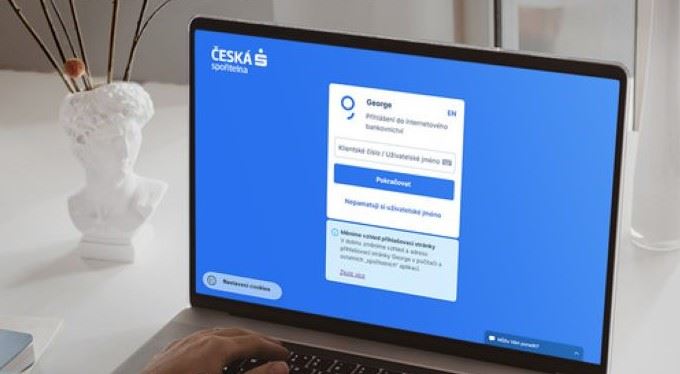 Spořitelna mění přihlašovací stránku. Není to podvod