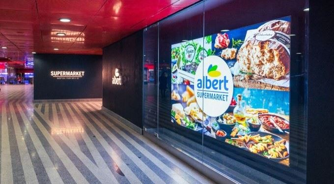Další Albert, který o svátcích nemusí zavřít. Hlavní nádraží má nový supermarket