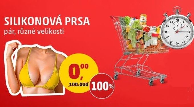Plastika prsou, limuzínou pro toaleťák. Penny rozjelo neobvyklou soutěž