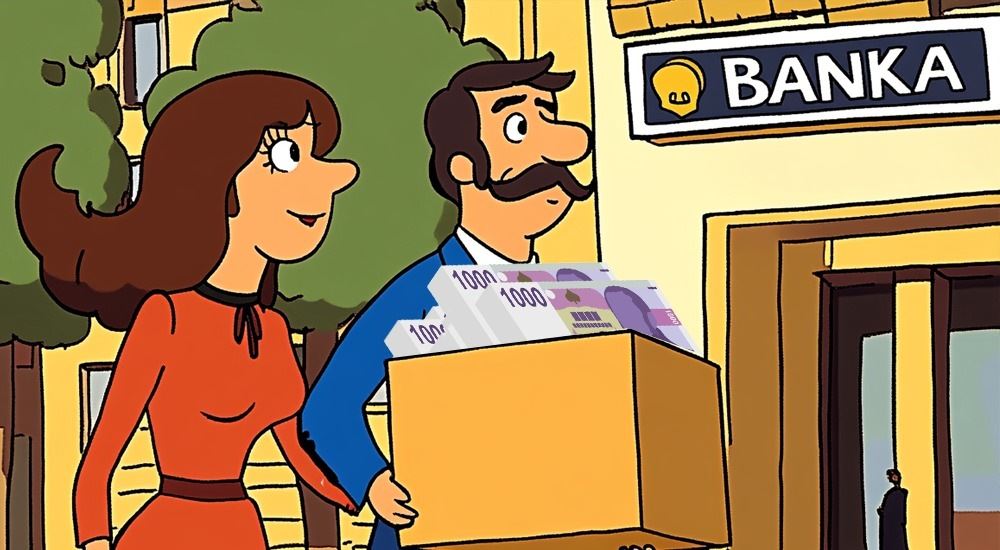 První banka zavede poplatek za vklad hotovosti u pokladny. I na vlastní účet