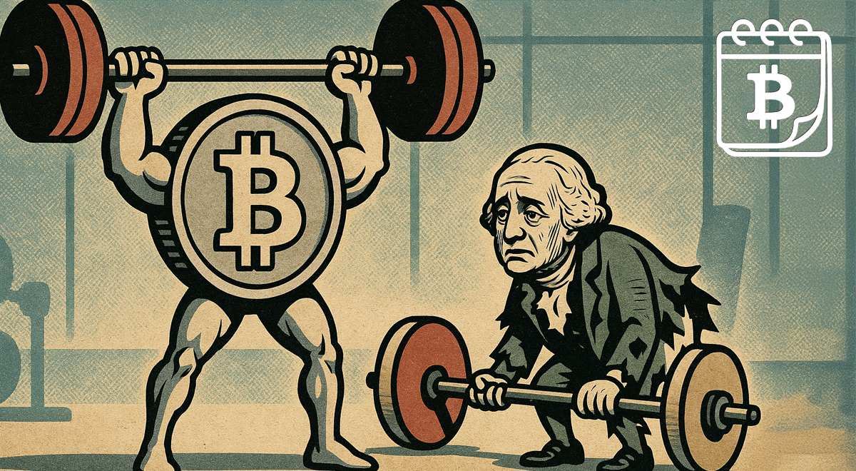 Bitcoin má nové maximum. Jenže jen vůči dolaru. Týden v kryptu