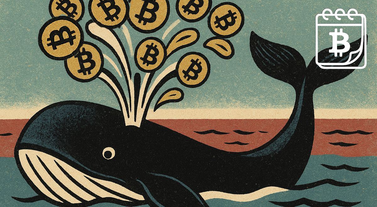 Velryba prodávala a cena bitcoinu šla rychle dolů