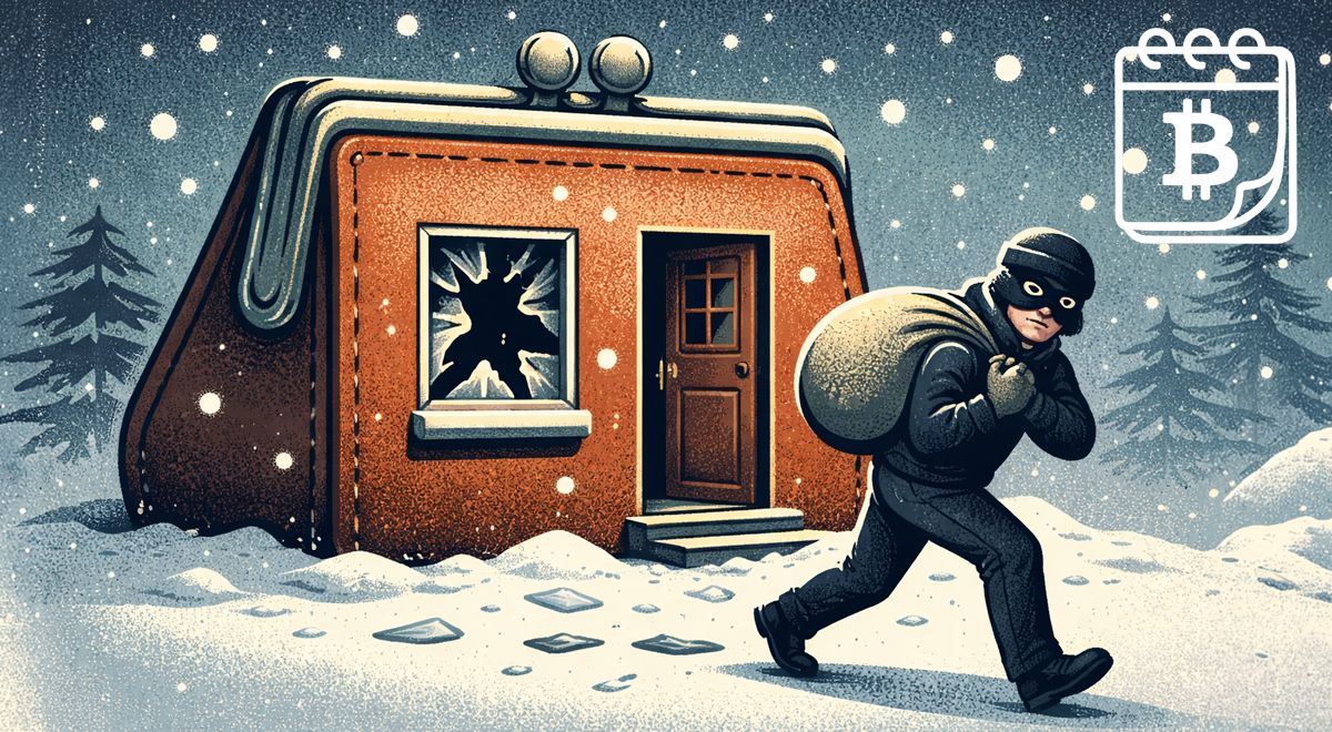 Bitcoin na Vánoce za čtvrtinu. Známá peněženka hlásí problém