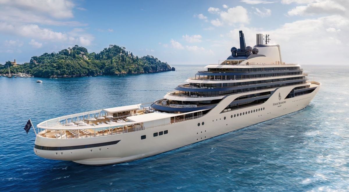 Luxus na moři. Four Seasons vyplouvá se svou superjachtou