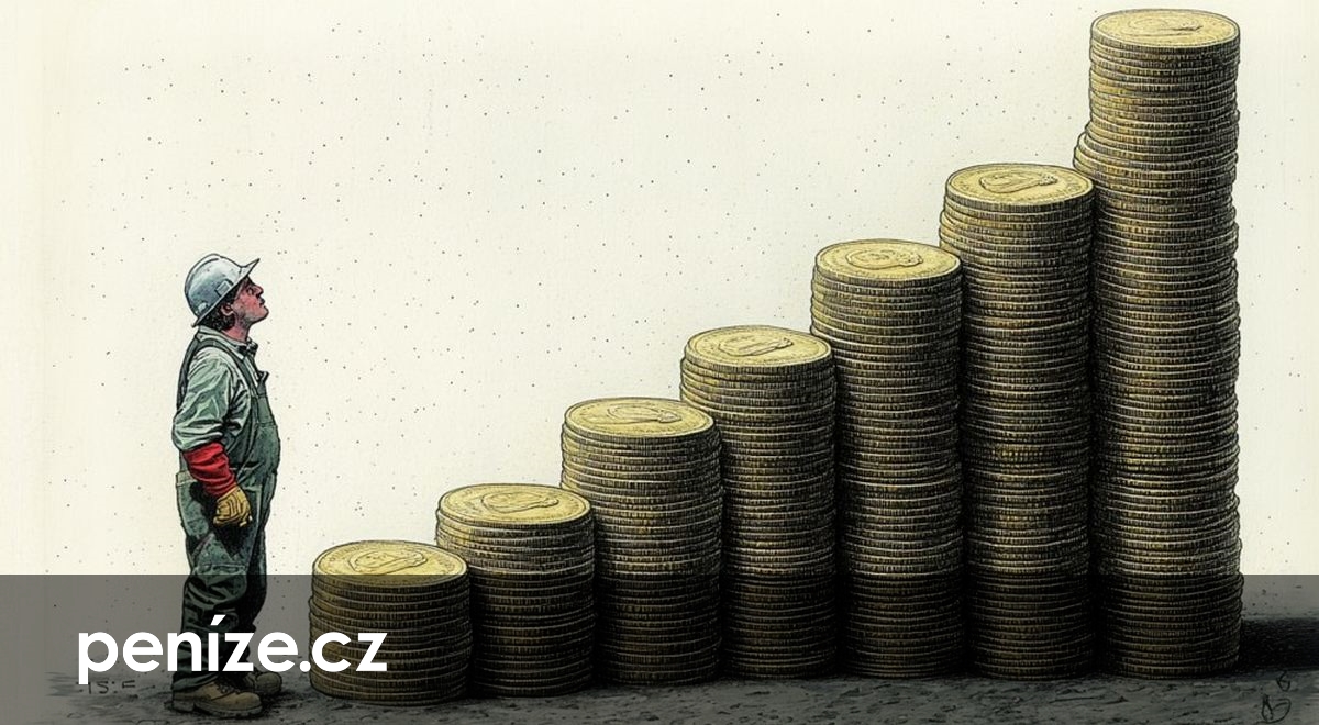 Reálné mzdy rostly nejrychleji za kolik let. Průměrná mzda je přes 50 tisíc