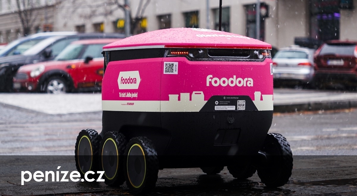 Dáte jídlo? Foodora spouští první robotický rozvoz v Česku