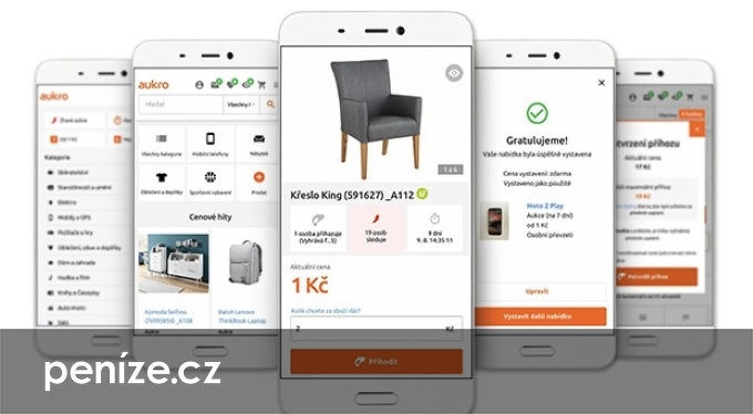 Aukro vrátí 500 Kč za nákupy, když je zaplatíte s Partners Bankou