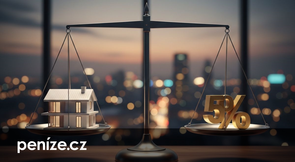 Hypoteční trh zakotvil u pěti procent. Dlouhé fixace ale zdražují