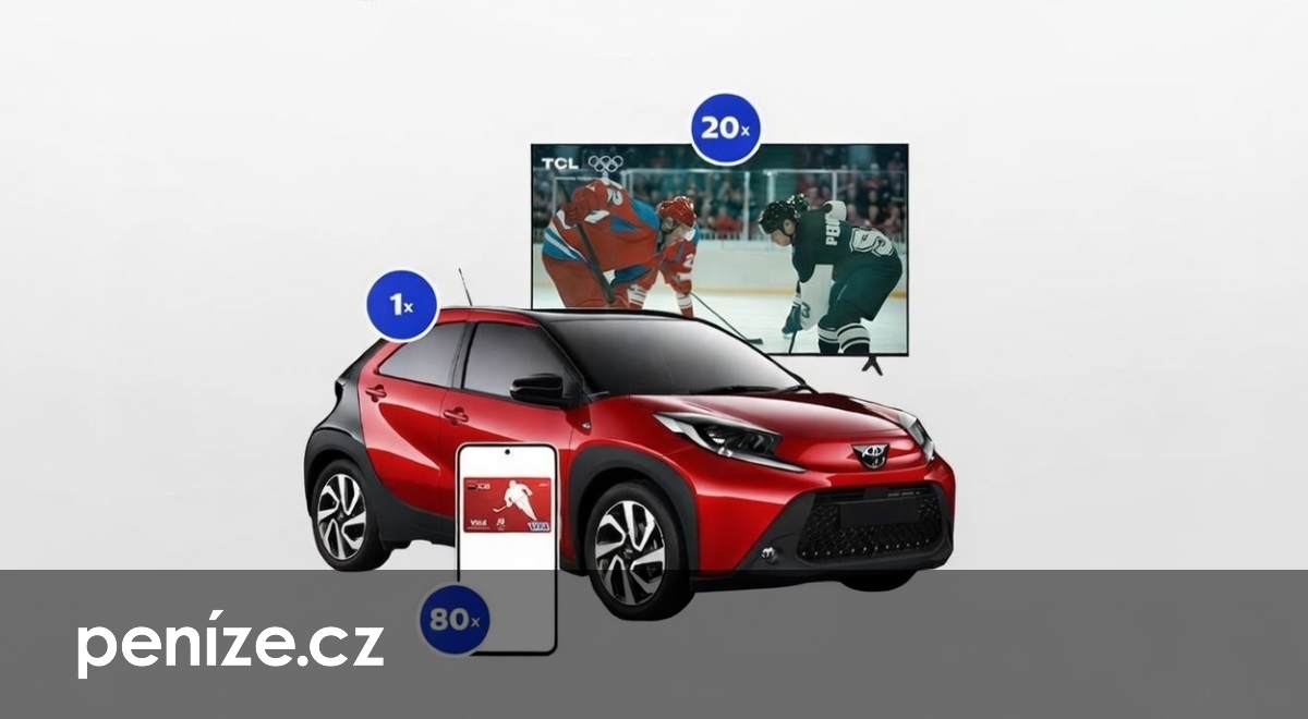 Máte kartu od Komerčky? Teď můžete vyhrát auto, televizi nebo mobil