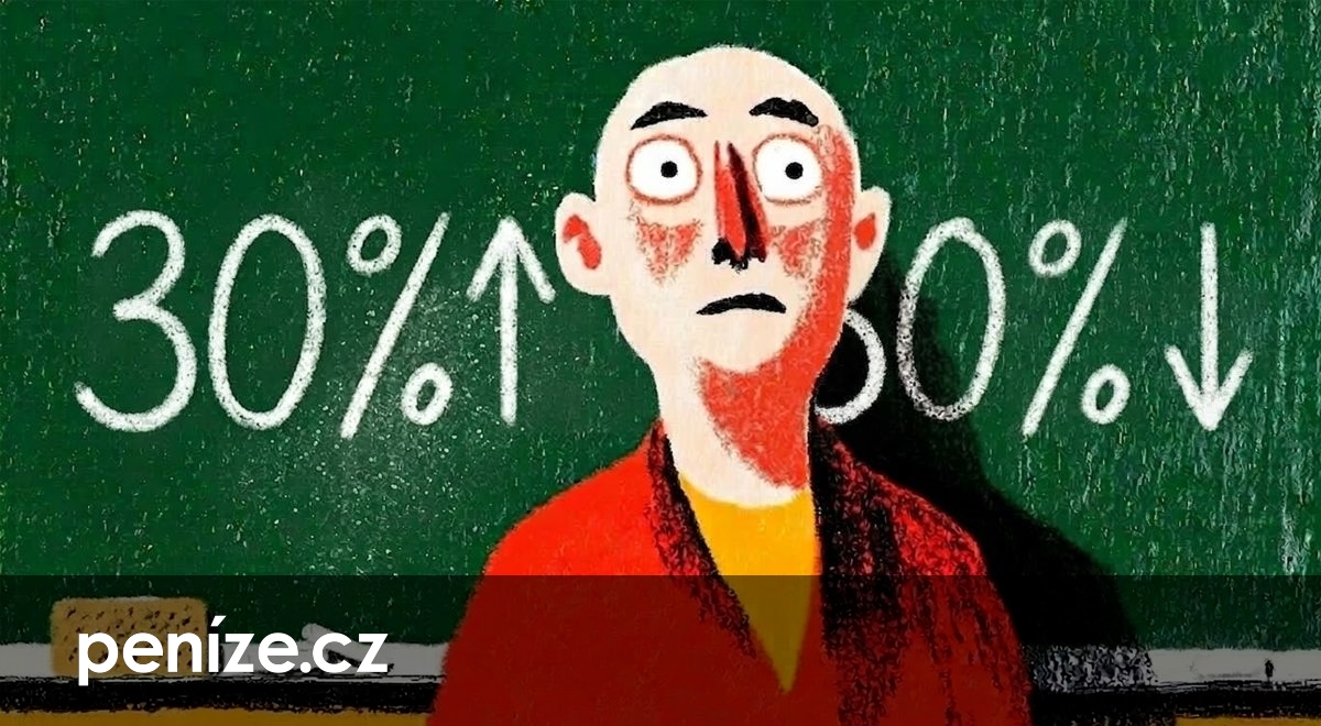 Dvě třetiny Čechů špatně počítají procenta při investování. Zkuste si test