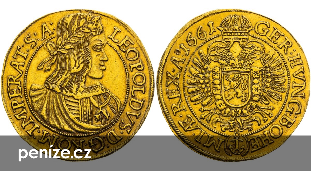 Zlato, které zdražuje rychleji než byty. Do Prahy míří aukce s mincemi za miliony