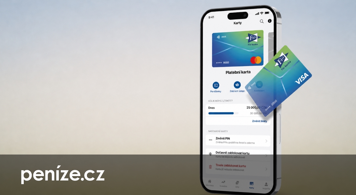 Čekat na plastovou kartu už nemusíte ani ve Fio bance