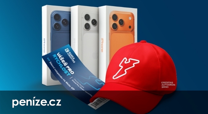 Banka Creditas má soutěž o iPhone a vstupenky na MotoGP