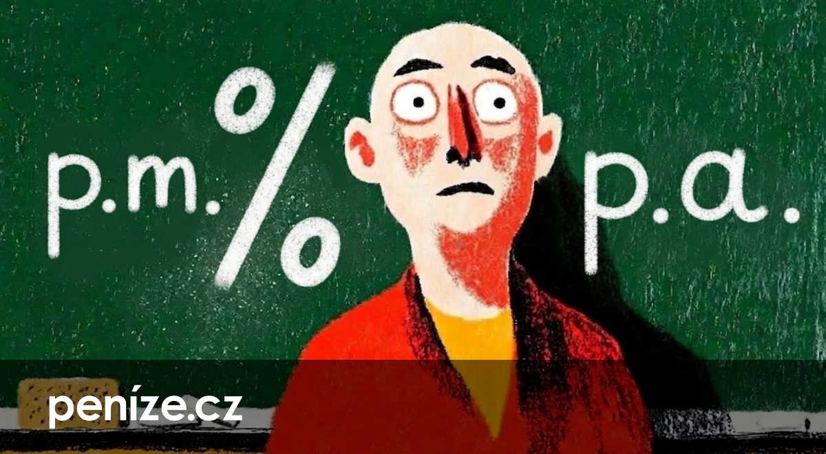 Který úrok je výhodnější? Češi neumí počítat procenta, ukázal průzkum