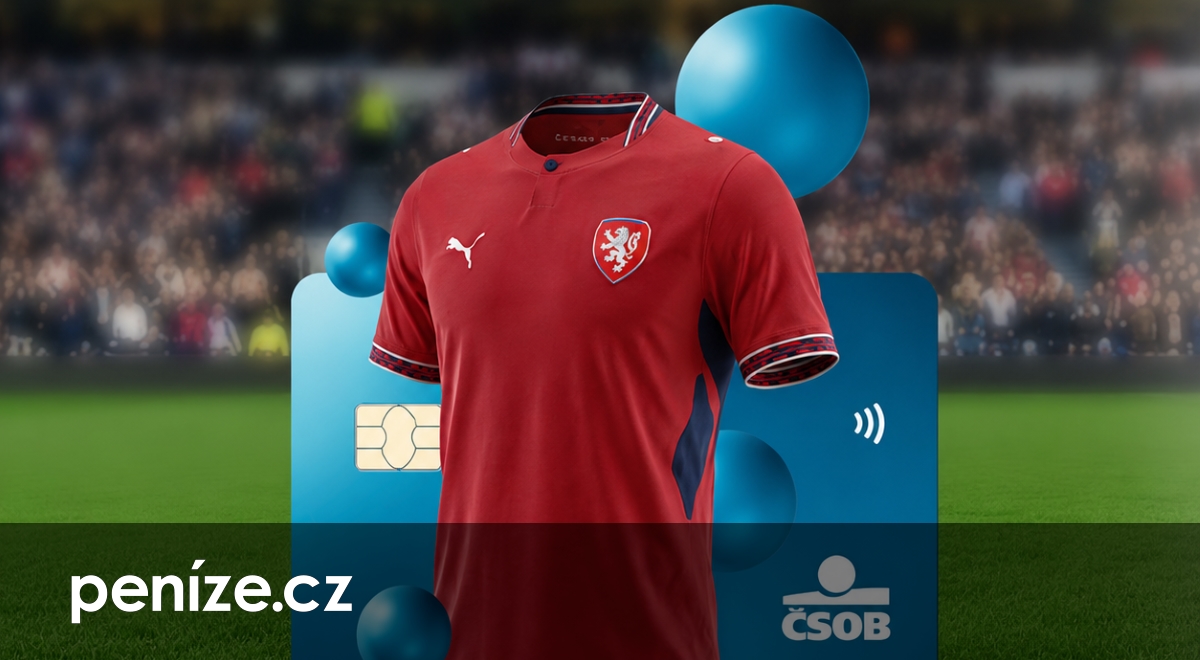 ČSOB rozdává dresy fotbalové reprezentace. Stačí platit kartou a vyhrát