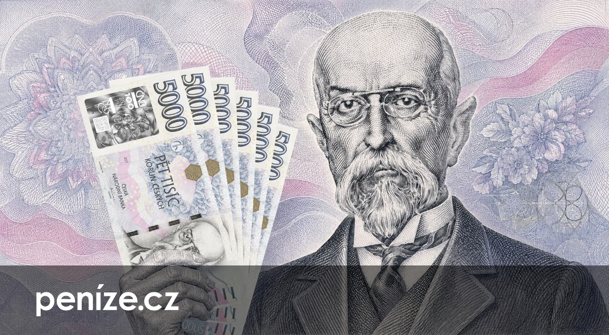 Speciální pětitisícovka bude na podzim. ČNB oznámila bankovku s Havlem