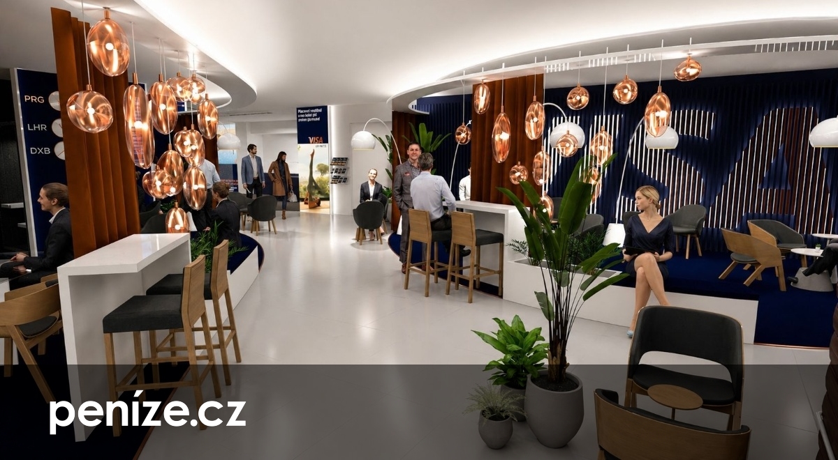 Nové salonky na pražském letišti. Co se mění pro klienty bank?