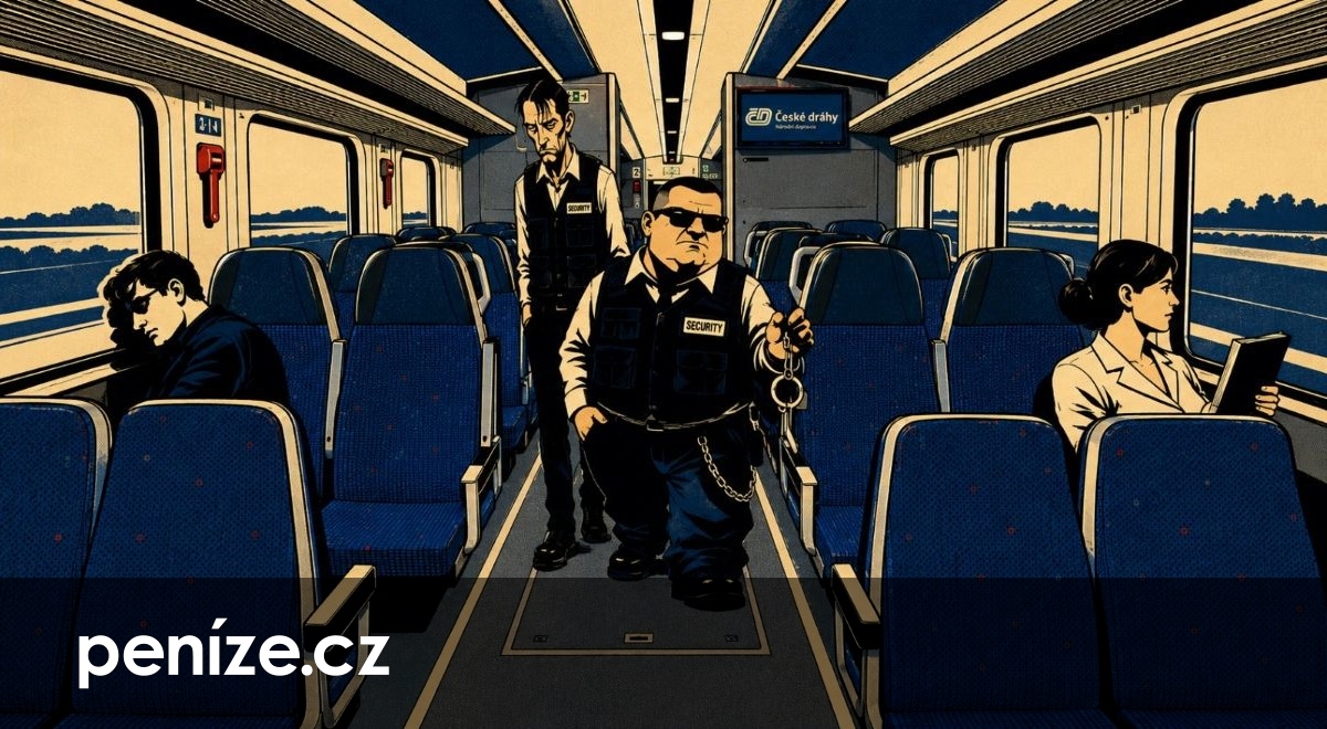 Skutečná ochrana, nebo uniforma pro pocit? Hlídky ve vlacích budí u cestujících rozpaky