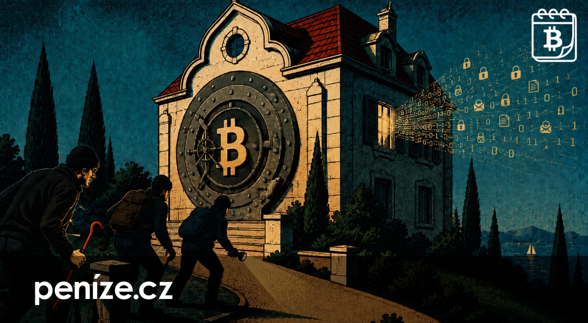 Kvůli bitcoinům jim třikrát vykradli dům, i když žádné neměli. Unikla data o uživatelích Trezoru