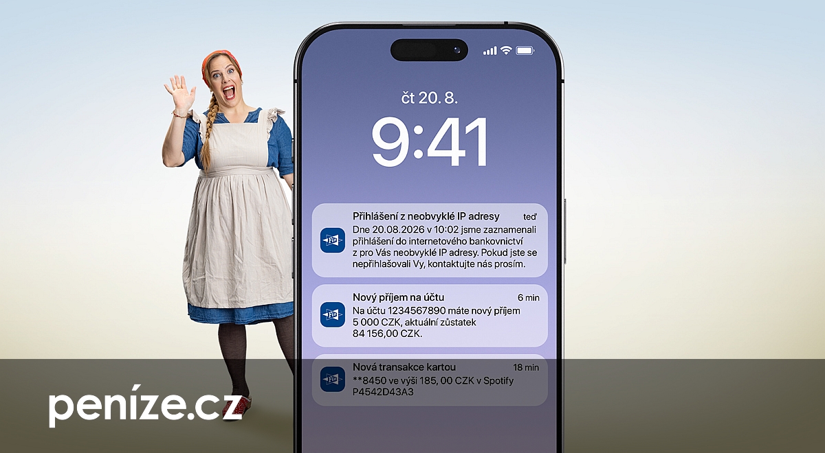 Fio banka vylepšuje aplikaci. Řekne víc