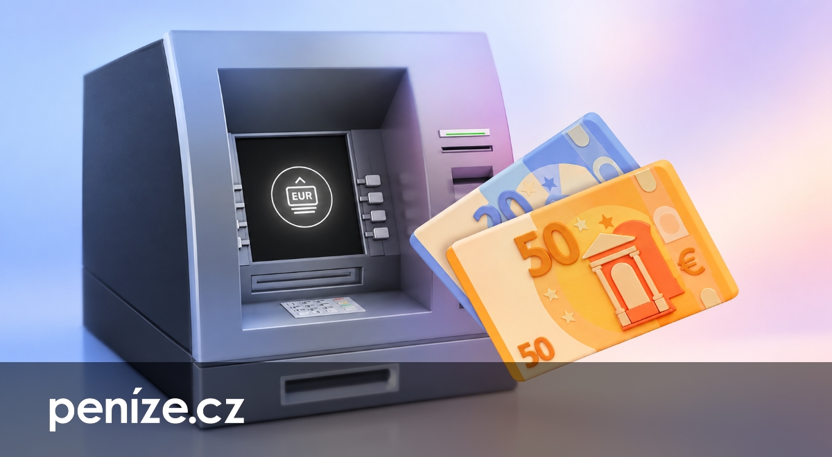 Eura už můžete vložit do víc bankomatů. Na podzim je začnou i vydávat