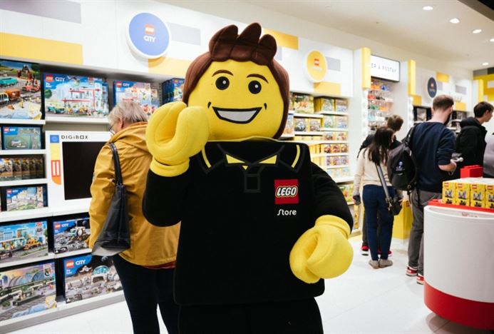 Lego otevírá v bludišti Westfield na Chodově