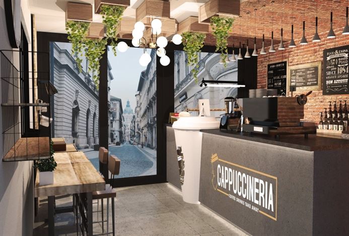 Italská Cappuccieria kavárna otevřela