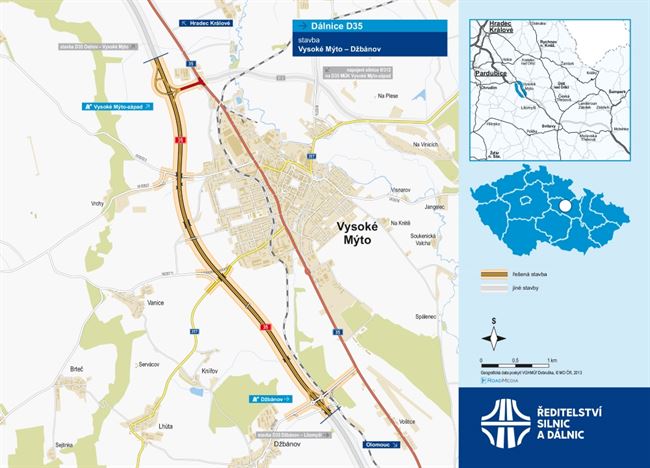 D35 Vysoké Mýto obchvat