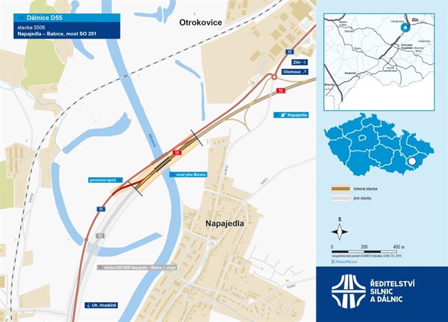 D55 Napajedla most