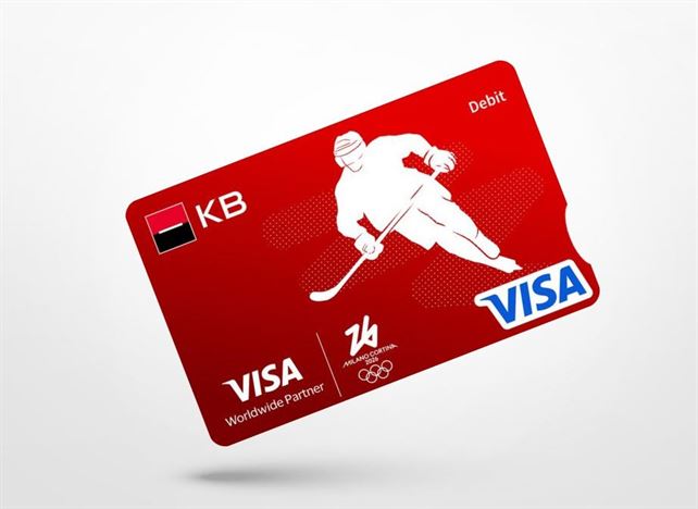 Komerční banka karta ZOH olympijské hry zimní