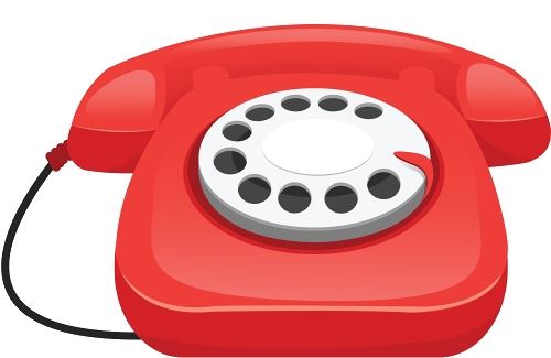 Červený telefon