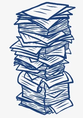 Starý tapír sbírá papír