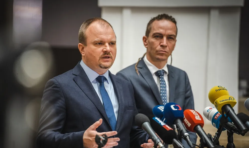 Martin Mesršmíd a Ivan Bartoš