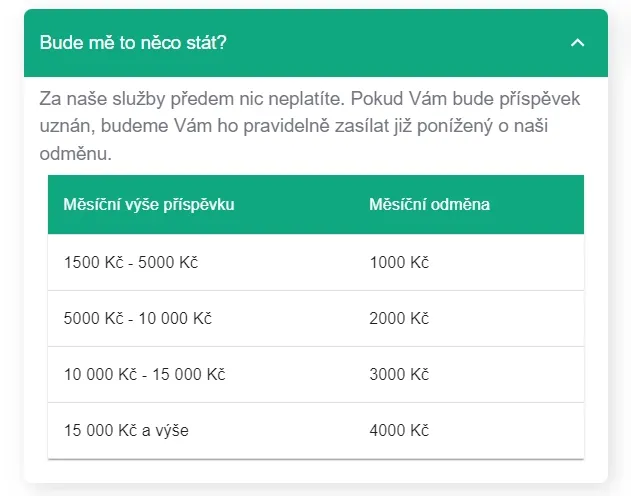 Tolik si chtěli účtovat za podání žádosti o příspěvek na bydlení