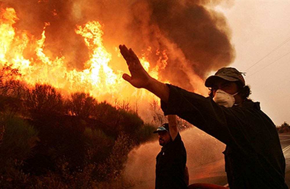 Řecko v plamenech