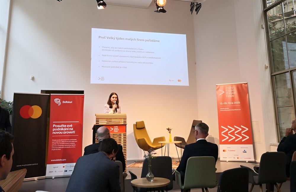 Startuje Velký týden malých firem. Oslava podnikání plná výhod i otevřených dveří