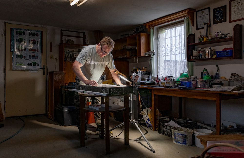 Kameník Richard Vondrášek