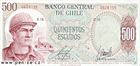 Chilské peso 500