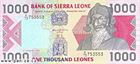 Sierro-leonský leone 1000