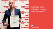 PeckaDesign boduje: stříbrná medaile v prestižní soutěži WebTop100