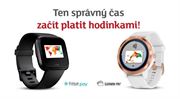 Platby chytrými hodinkami Garmin a Fitbit Pay už nabízí i mBank