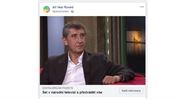 Babiš místo Kellnera. Podvodná kampaň ukradla novou tvář