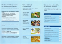 Česká spořitelna kreditní karta - leták