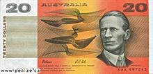Australský dolar 20