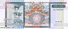Burundský frank 1000