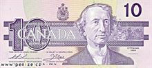 Kanadský dolar 10