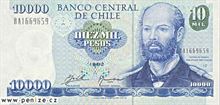 Chilské peso 10000