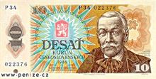 Československá koruna 10