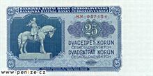 Československá koruna 25